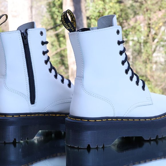 Dr. Martens 1460 Jadon Leather Platform Boots Men's Size 6 - Picture 13 of 15